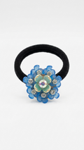 Brooch Petal and crystal Hair Tie (SN-01-0000055)