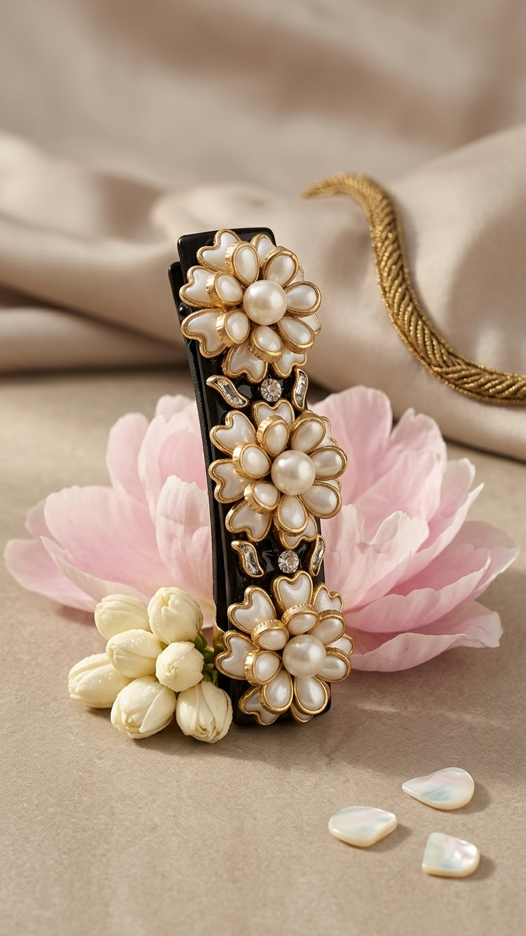 Large barrette clip/ponytail clip(10cm*2cm) SN-01-0000086
