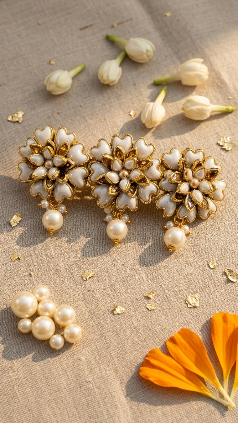 Kundan centre Clips SN-01-0000239
