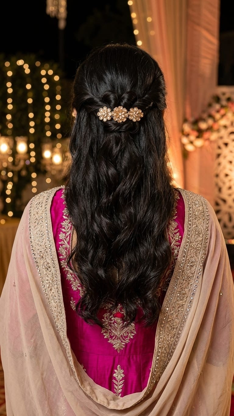 Grand kundan hair clips  SN-01-0000437