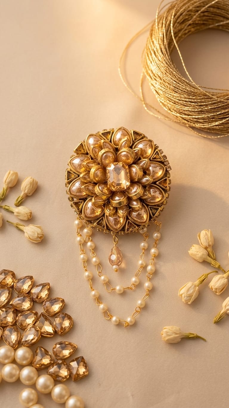 Saree Brooch SN-01-0000428