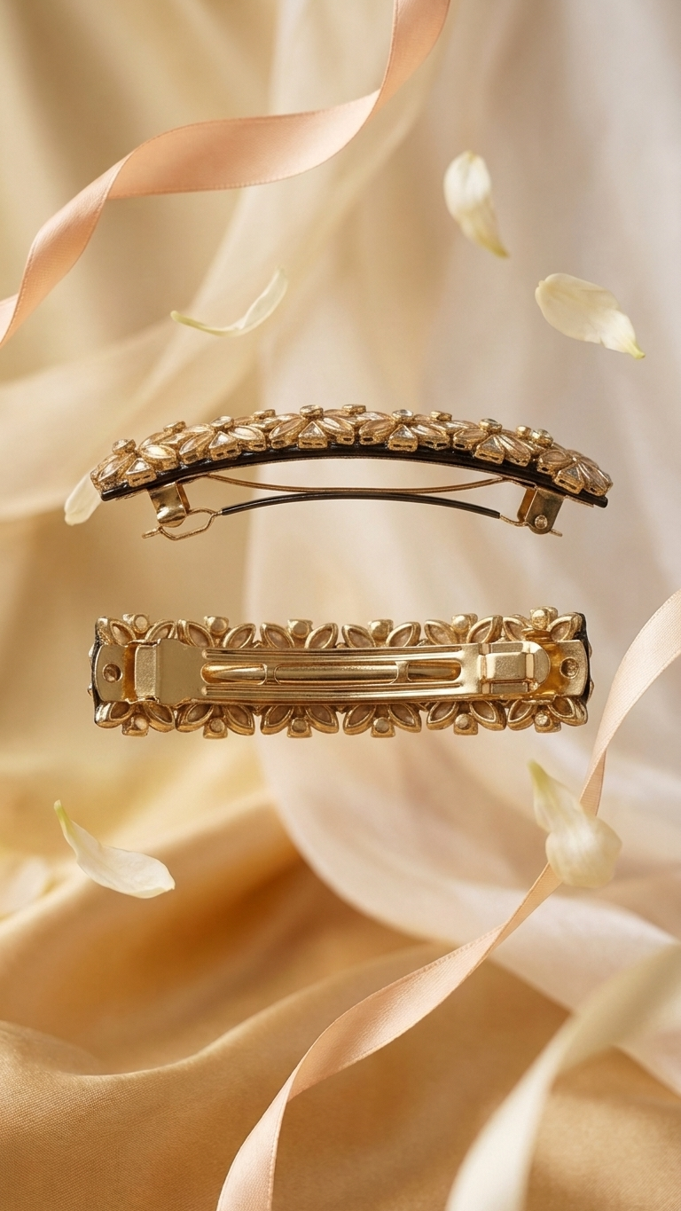 Large barrette clip/ponytail clip(10cm*2cm) SN-01-0000085