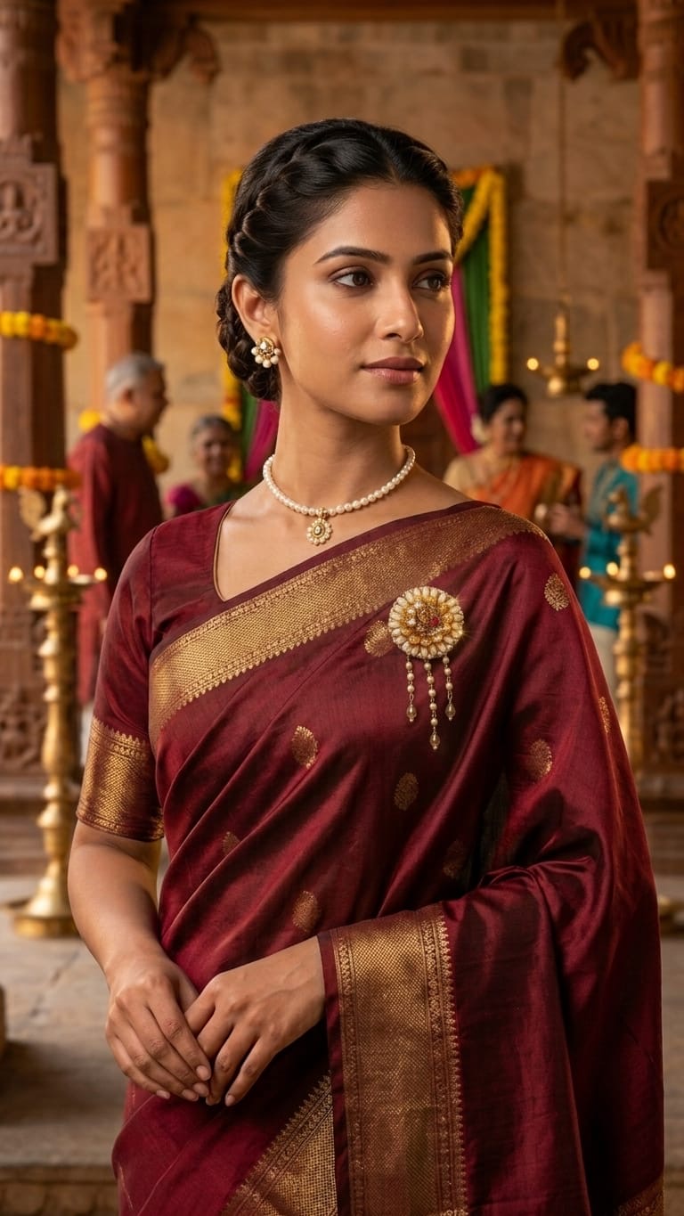 Saree Brooch SN-01-0000425