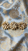 Grand kundan hair clips  SN-01-0000442