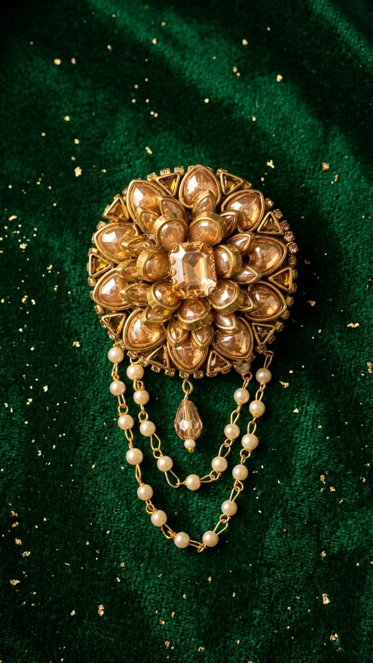 Saree Brooch SN-01-0000428
