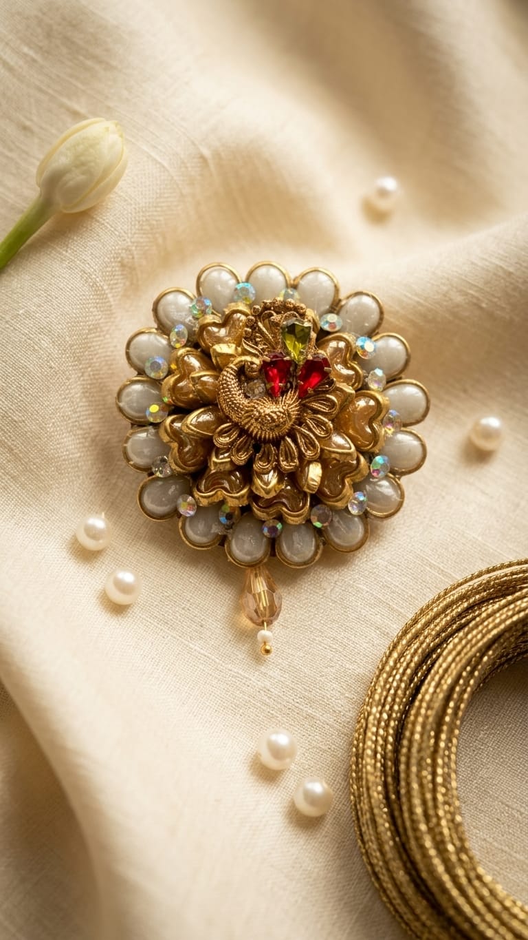 Saree Brooch SN-01-0000426