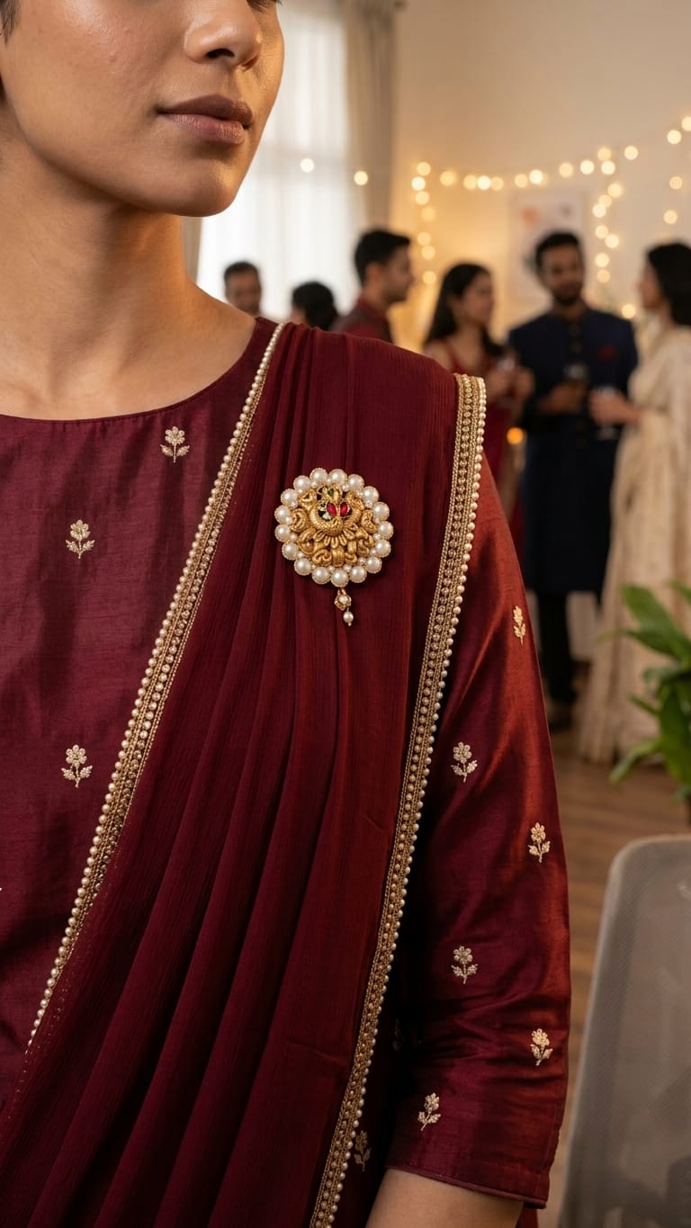 Saree Brooch SN-01-0000426