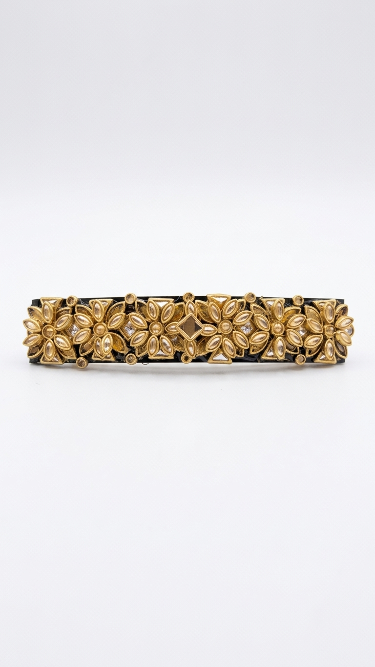 Kundan centre clips  (SN-01-0000025)