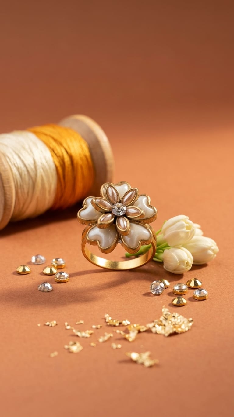 Kundan Finger rings SN-01-0000371