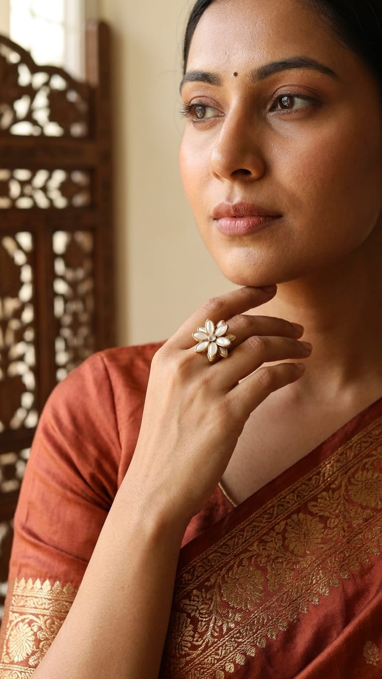 Kundan Finger rings SN-01-0000375