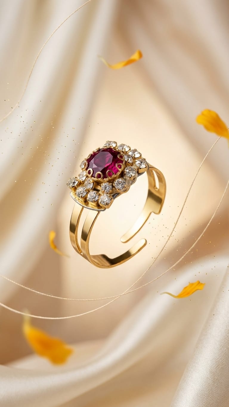 Kundan Finger rings SN-01-0000376