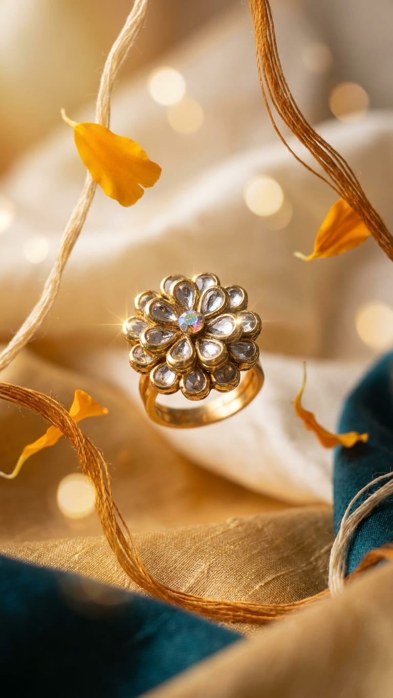 Kundan Finger rings SN-01-0000377