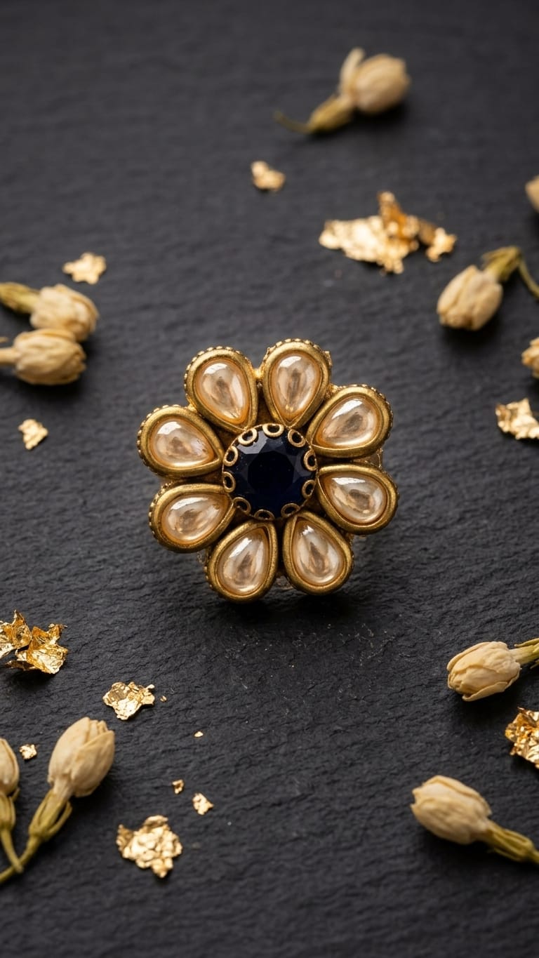 Kundan Finger rings SN-01-0000378