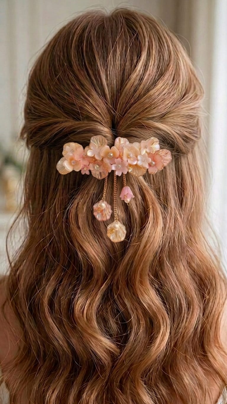 Floral Brooch Clips SN-01-0000385