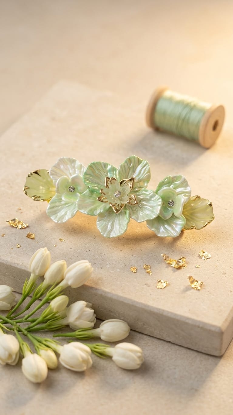 Floral Brooch Clips SN-01-0000399