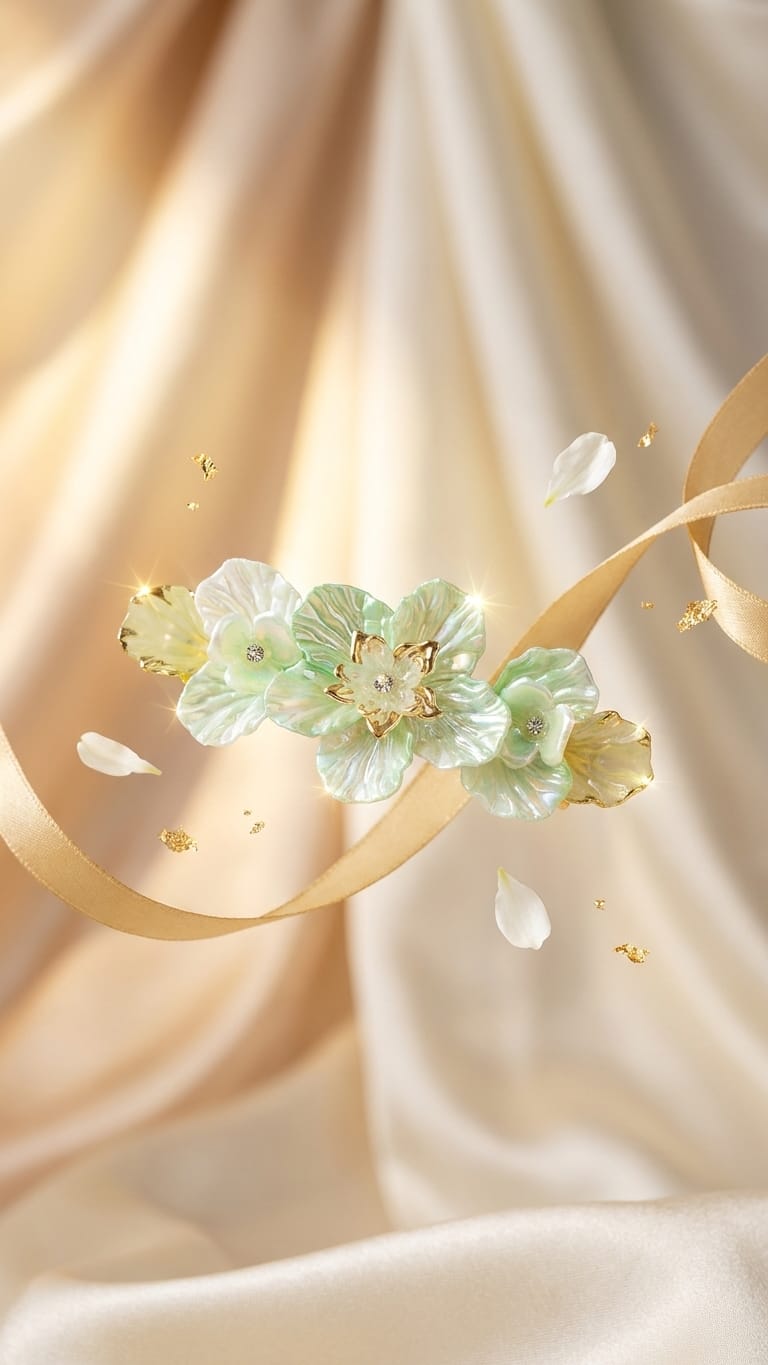 Floral Brooch Clips SN-01-0000399