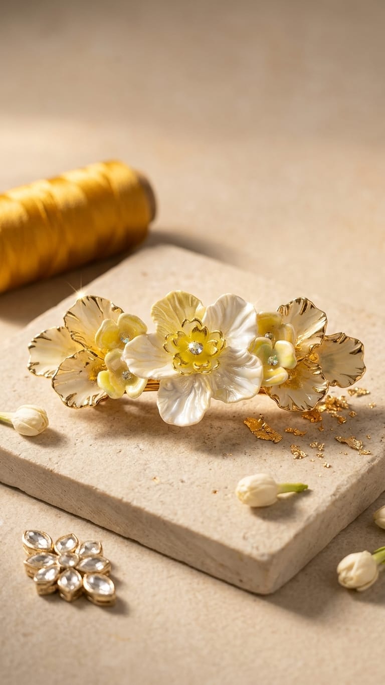 Floral Brooch Clips SN-01-0000400