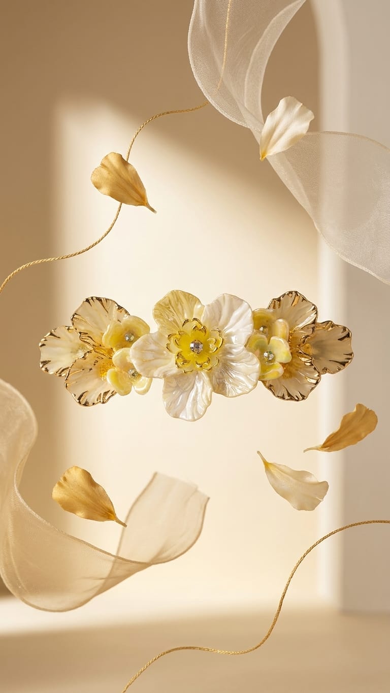 Floral Brooch Clips SN-01-0000400