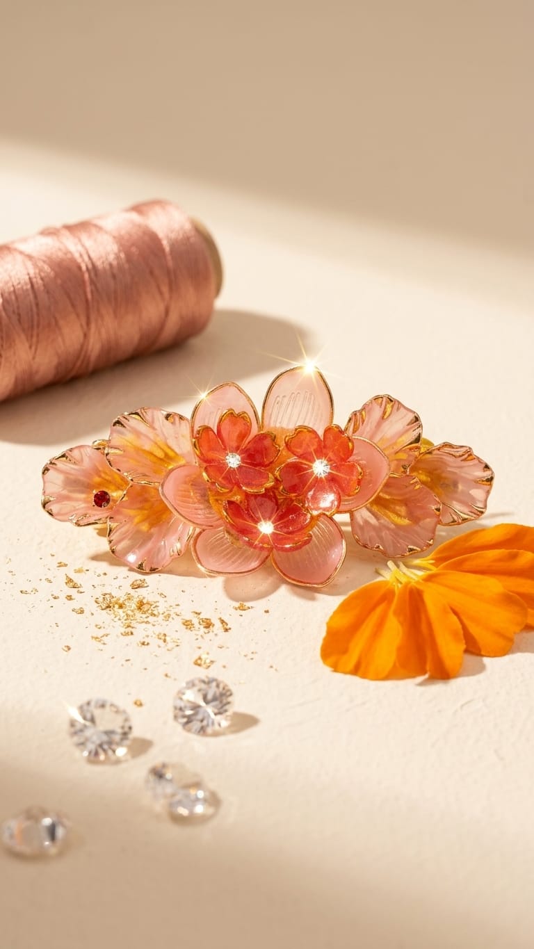 Floral Brooch Clips SN-01-0000401