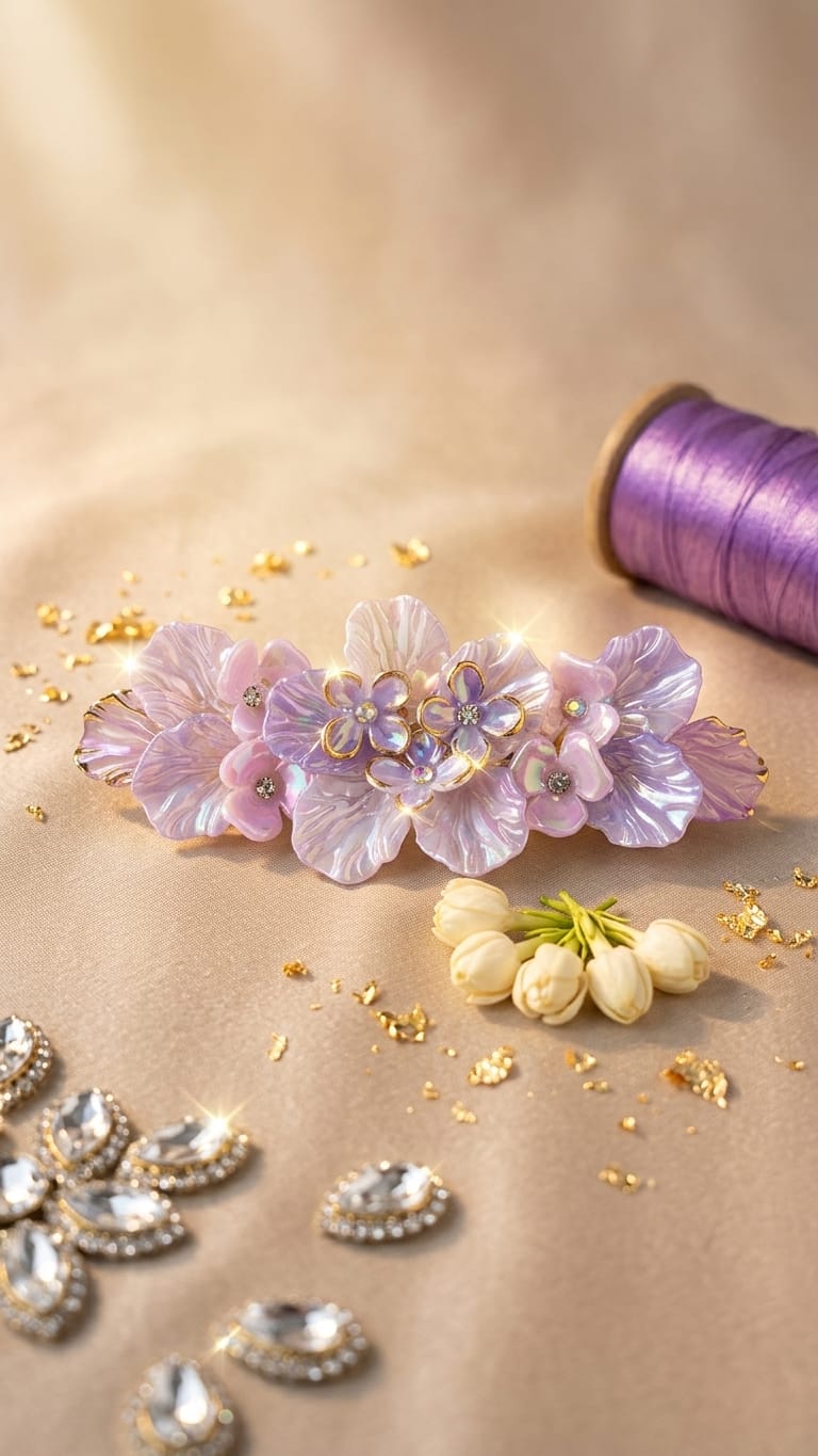 Floral Brooch Clips SN-01-0000402