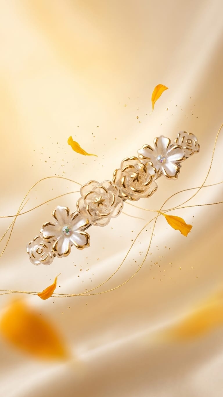 Floral Brooch Clips SN-01-0000403