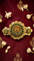 Silk saree kundan clips SN-01-0000409