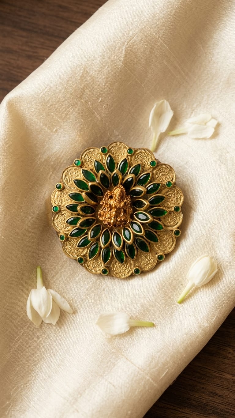 Big Kundan Hair Ties  SN-01-0000414