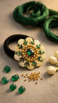 Big Kundan Hair Ties  SN-01-0000415