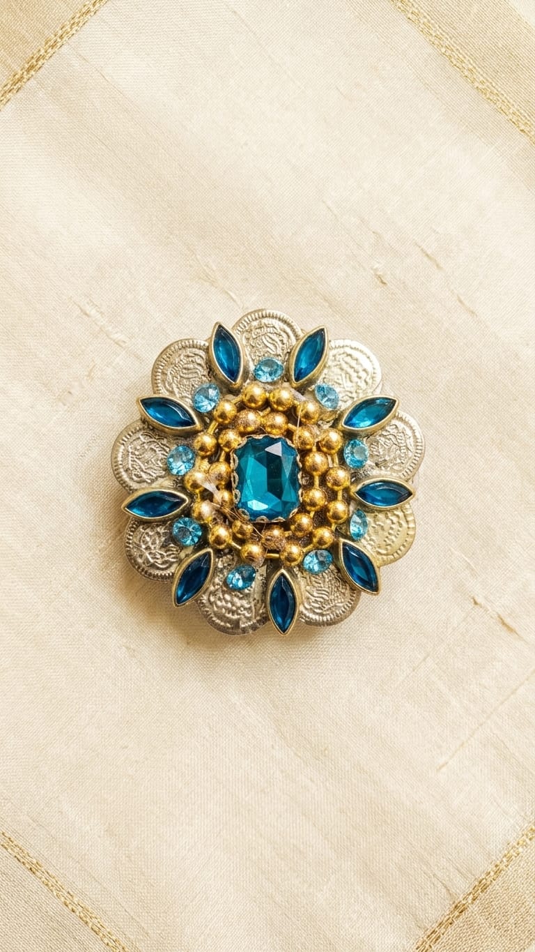 Big Kundan Hair Ties  SN-01-0000417