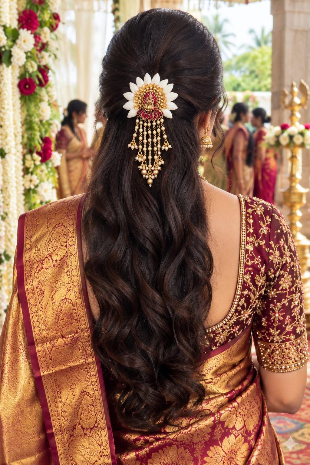 The Goddess Lakshmi Temple & Jasmine Brooch