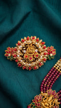 Silk saree kundan clips SN-01-0000410