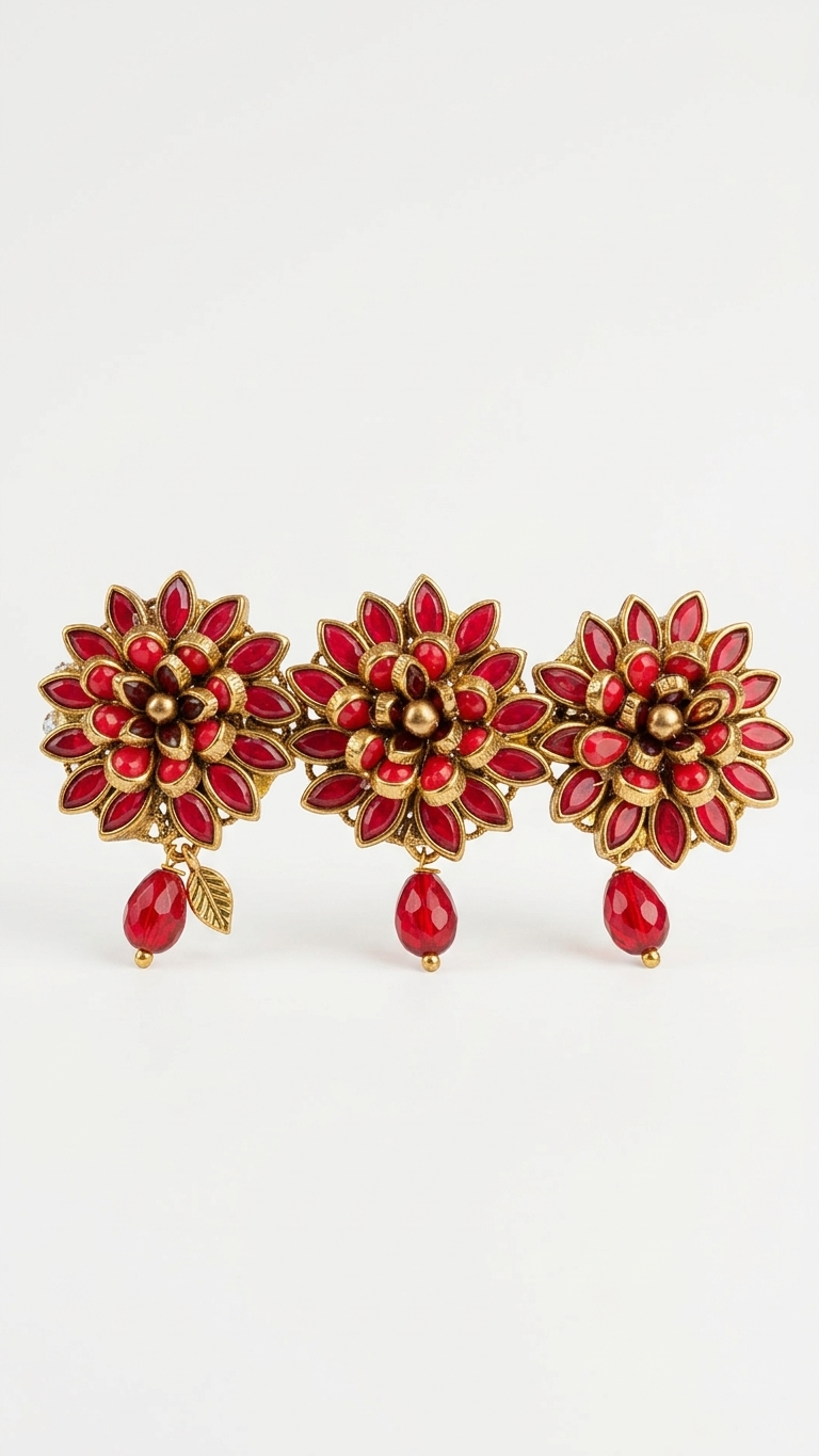 Kundan centre Clips SN-01-0000238
