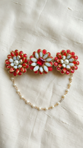 Party wear pearl Kundan hair clip SN-01-0000156