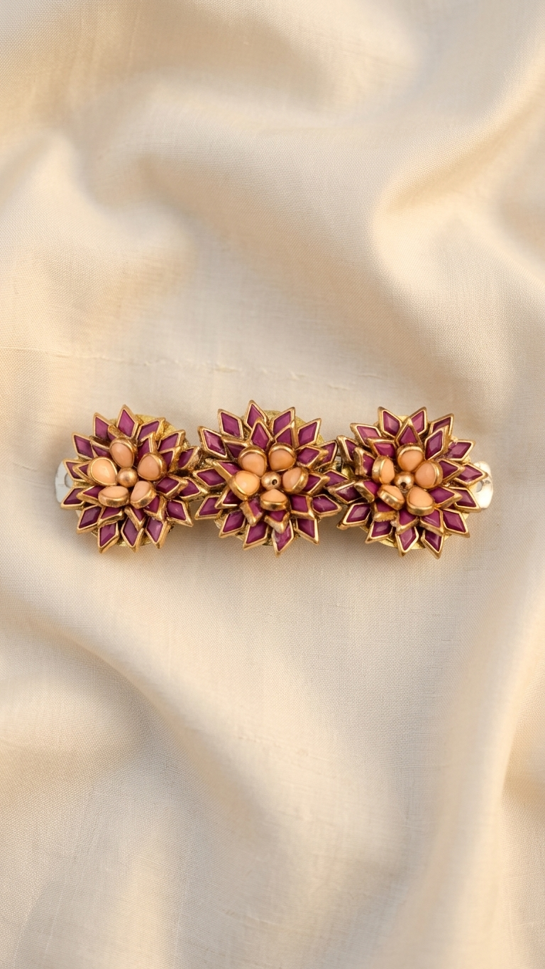 Kundan centre Clips SN-01-0000245