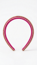 Kundan silk thread head bands SN-01-0000186