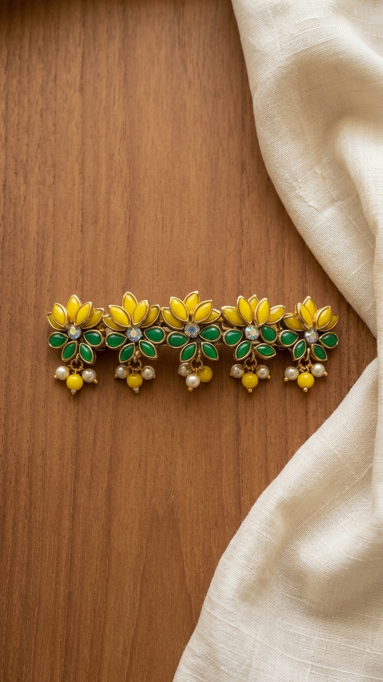 Kundan centre Clips SN-01-0000236