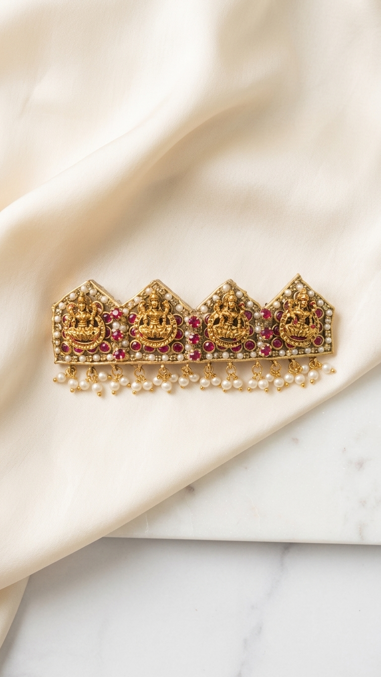 Antique designed hair clip SN-01-0000231