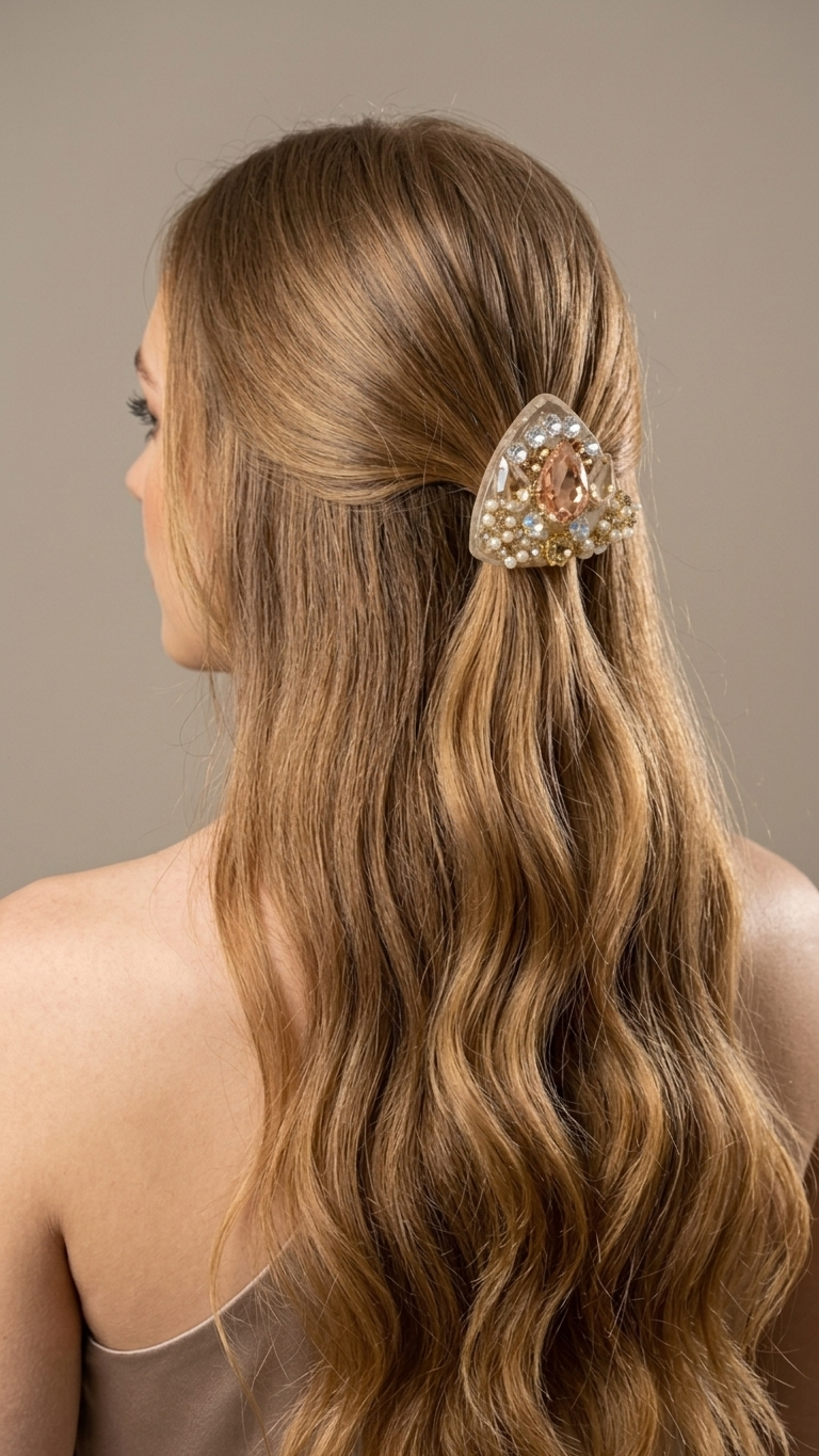 Small hair clutch 4cm SN-01-0000129