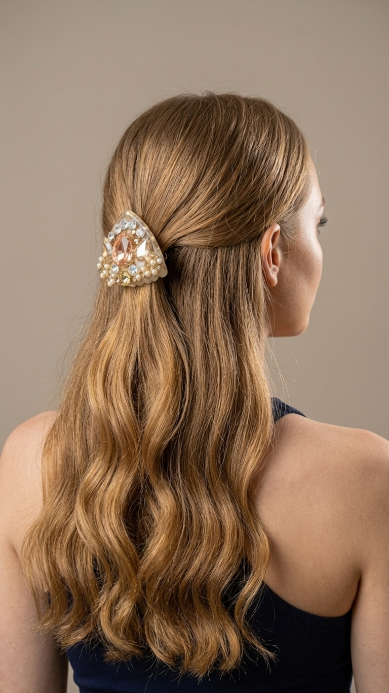 Small hair clutch 4cm SN-01-0000129