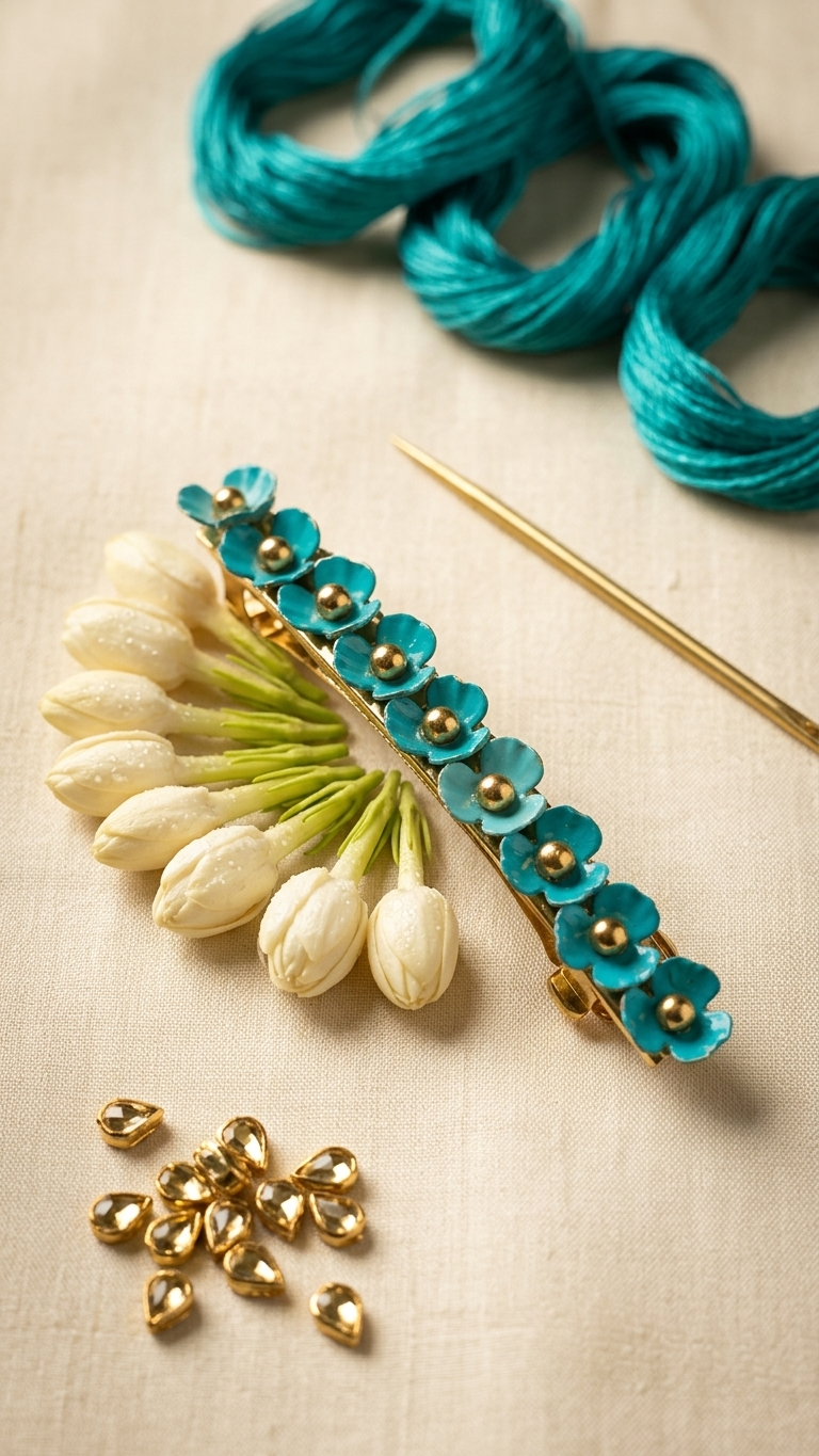Floral Clips SN-01-0000074