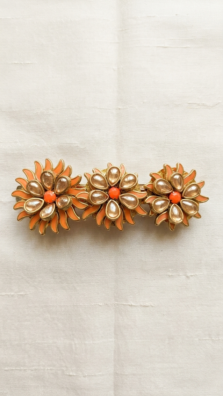 Kundan centre Clips SN-01-0000242
