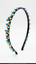 Sequinned floral hair band SN-01-0000232