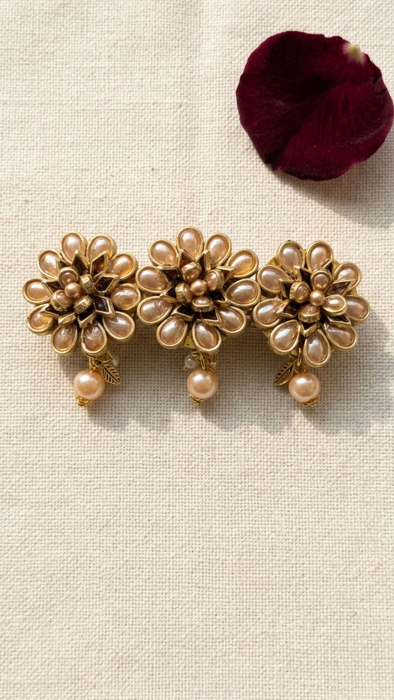 Kundan centre Clips SN-01-0000235