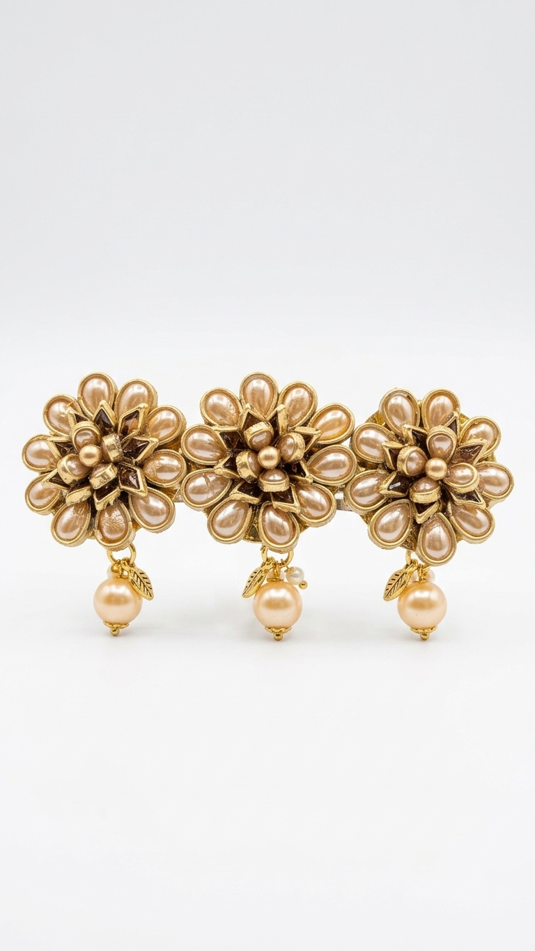 Kundan centre Clips SN-01-0000235