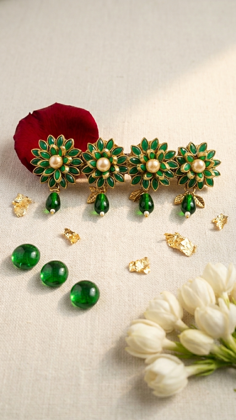 Kundan centre Clips SN-01-0000243