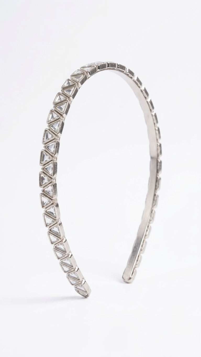 Kundan silk thread head bands SN-01-0000187