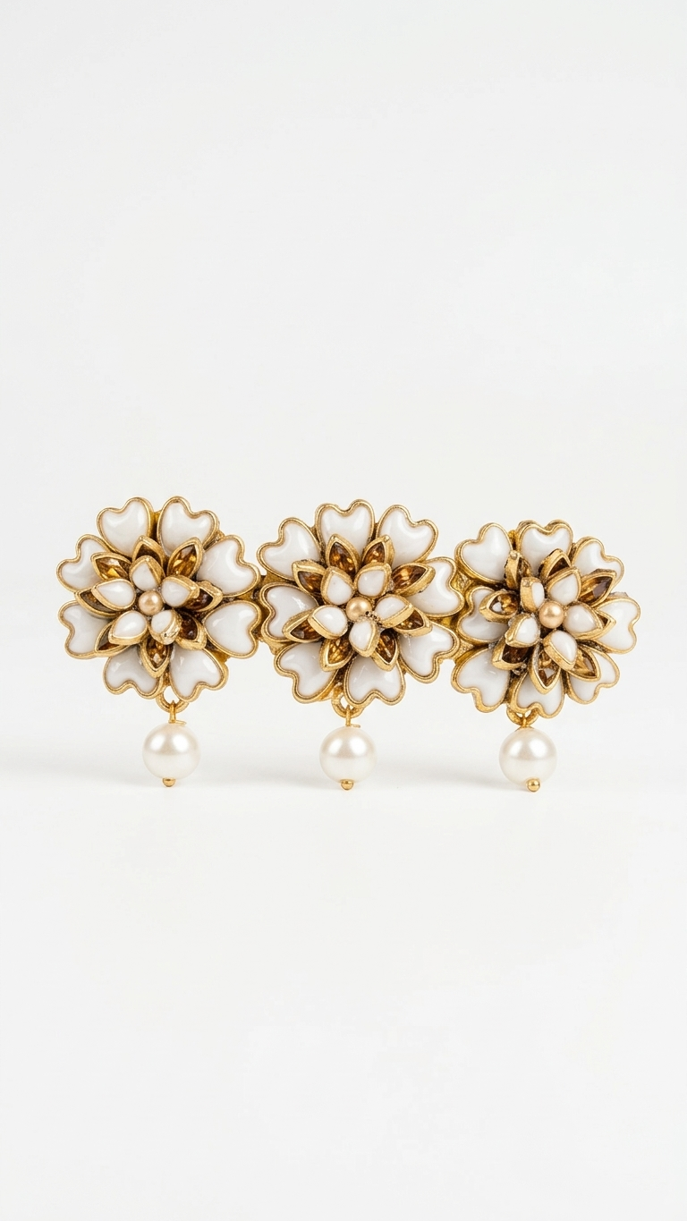 Kundan centre Clips SN-01-0000239