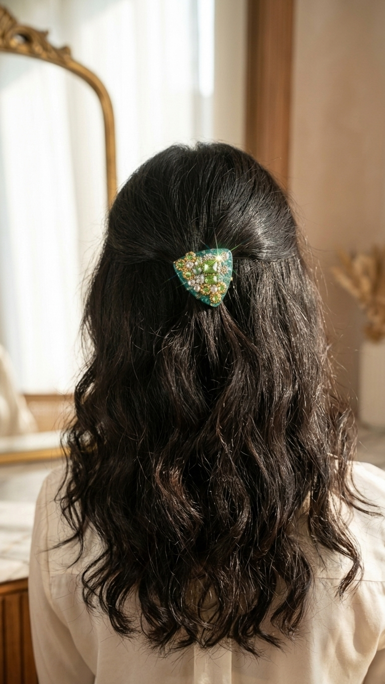 Small hair clutch 4cm SN-01-0000127