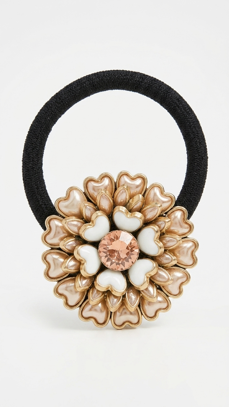 Big Kundan Hair Ties SN-01-0000250