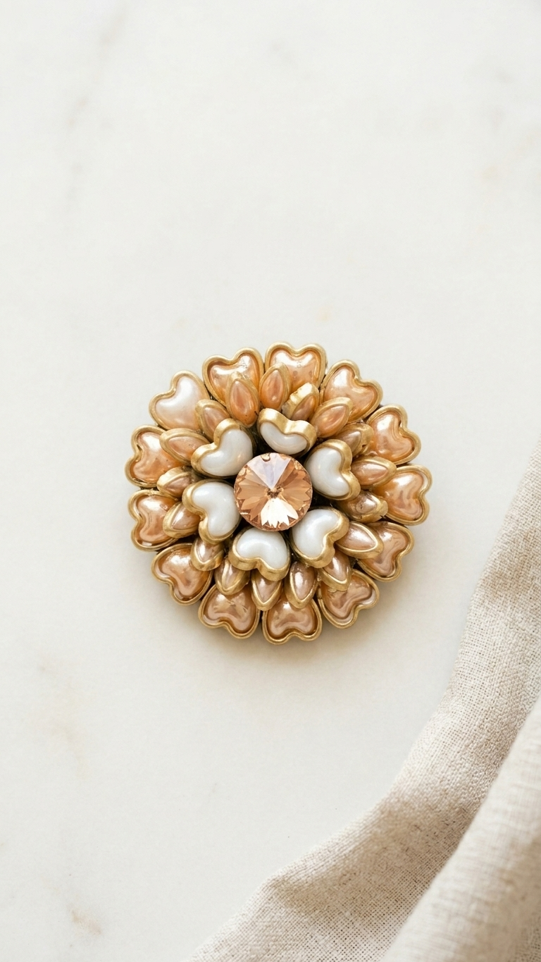 Big Kundan Hair Ties SN-01-0000250